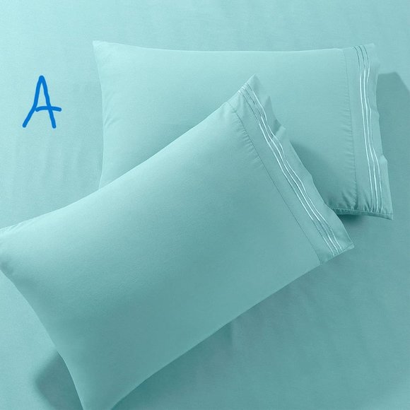 6 Piece Bed Sheets - Cal King, King, Queen , Full  Sheet Set [6-Piece,] - Hotel - Picture 8 of 12